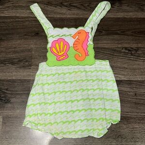 Girls Bubble Romper